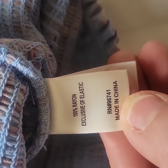 Self E beautiful coord plaid top NWT - Picture 9 of 10